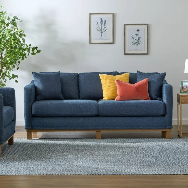 The sofa in the color Navy