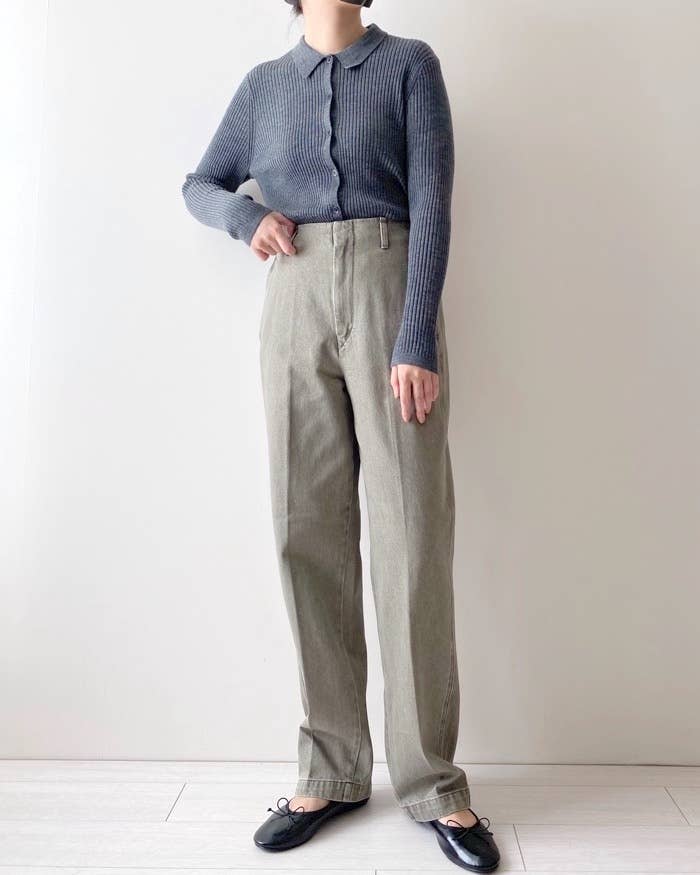 UNIQLO(ユニクロ)のおすすめボトムス「デニムストレートパンツ セットアップ可能」