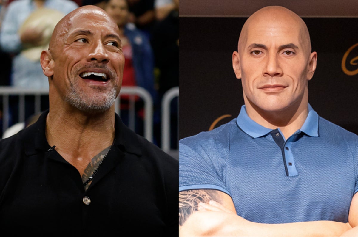 Fans Are Not Happy With Dwayne 'The Rock' Johnson's Wax Figure