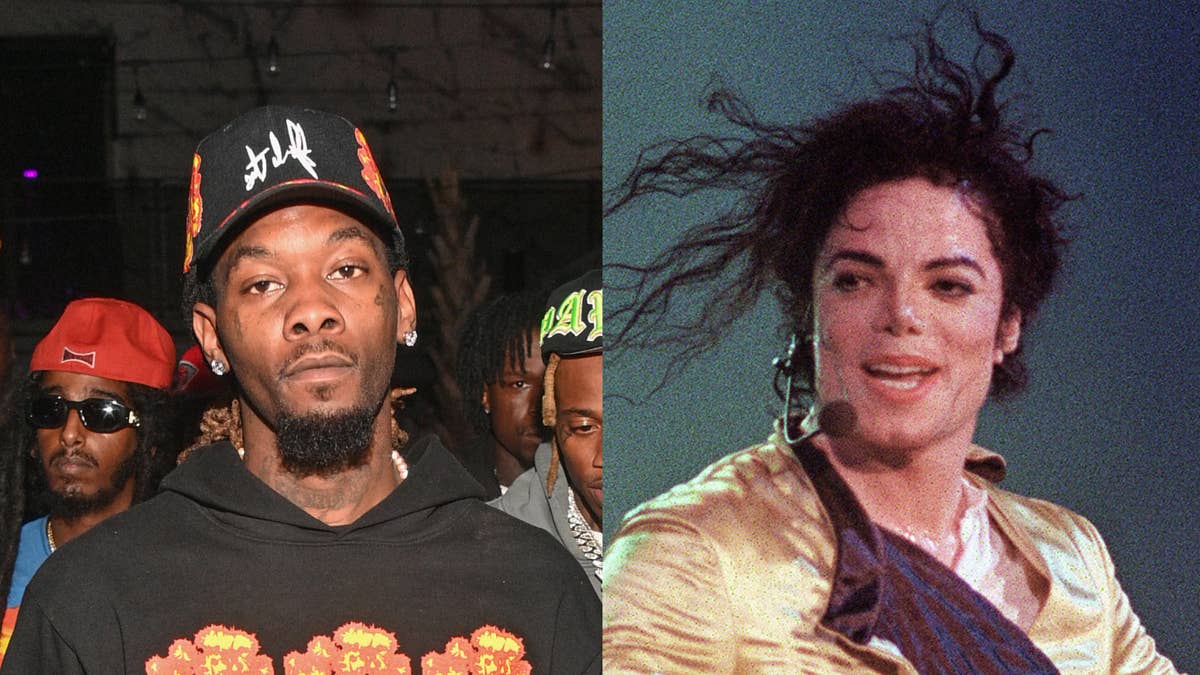 Offset wore the jacket in his music video for "Fan," where he paid tribute to the late King of Pop.