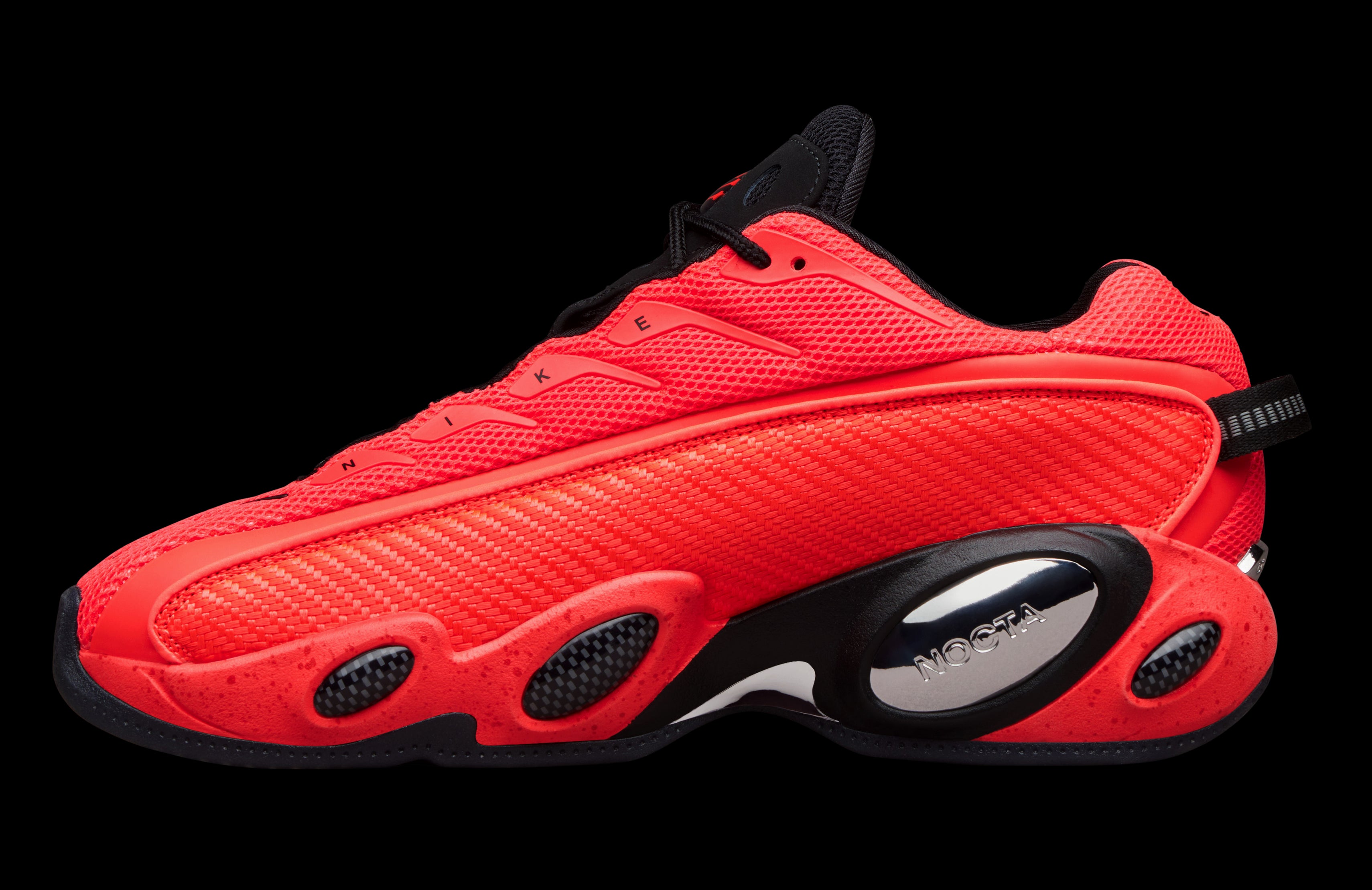 Drake Nike Nocta Glide Crimson Red Release Date Medial