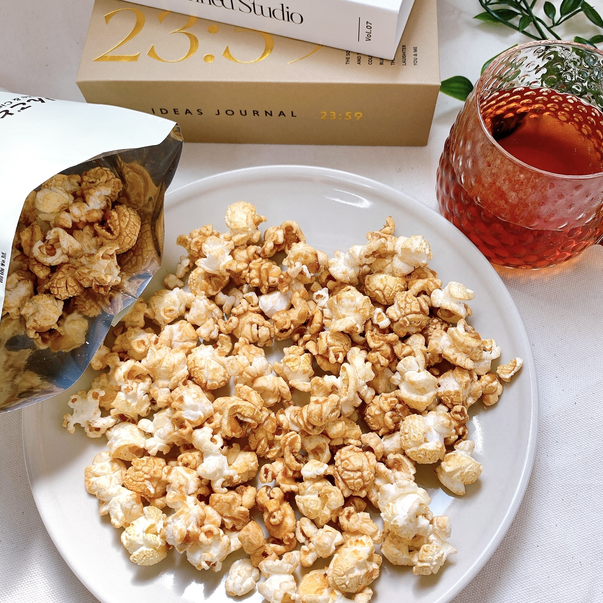 無印良品のオススメのお菓子「りんごとシナモンのポップコーン」