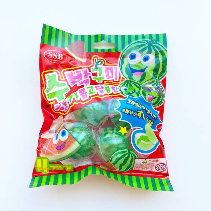 CanDo(キャンドゥ)の韓国お菓子「スイカ味グミ」