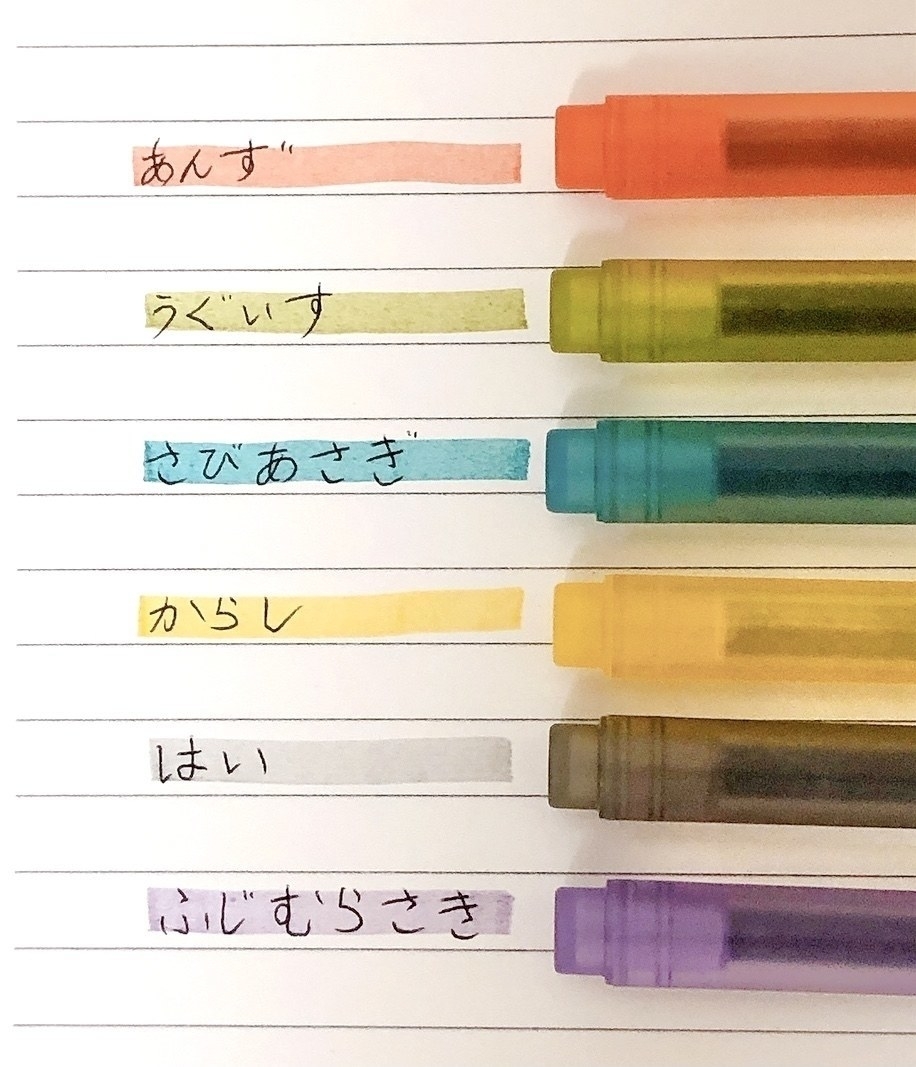 無印良品のおすすめ文具「ラインマーカー」