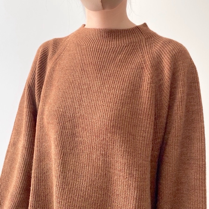 UNIQLO（ユニクロ）のオススメのワンピース「モックネックニットワンピース（長袖）」