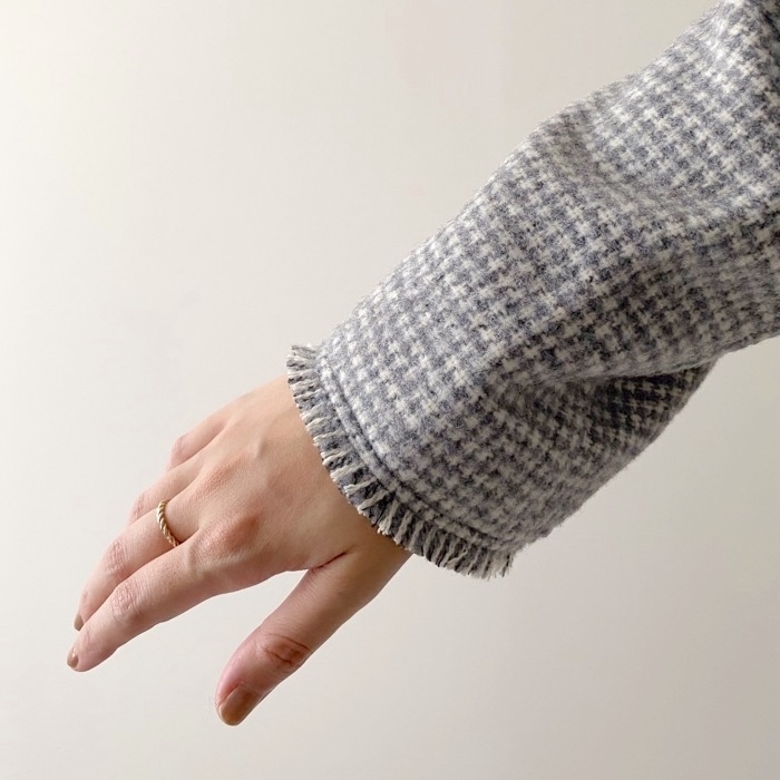 ユニクロのオススメのジャケット「ツイードジャケット」