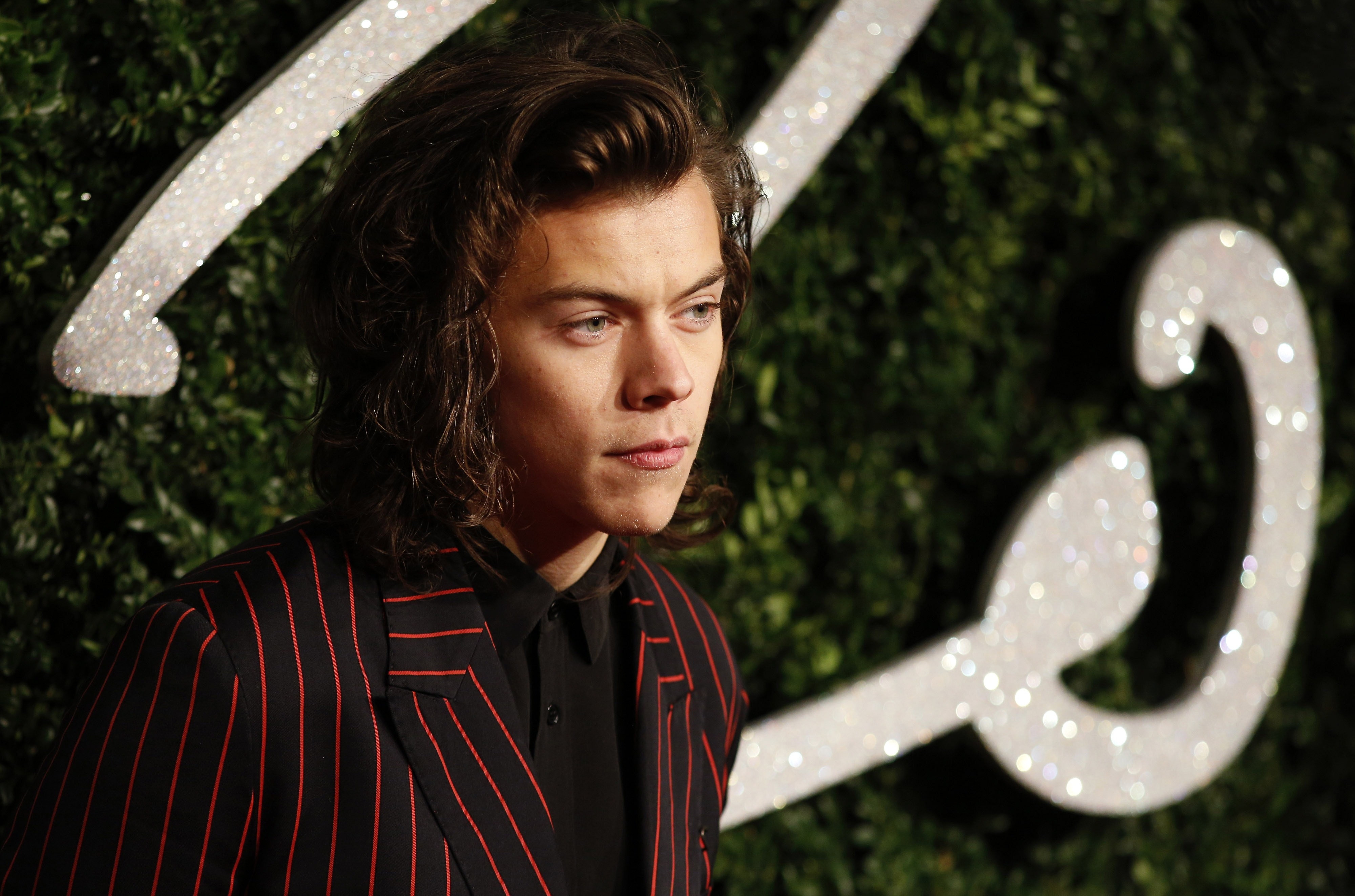 Close-up of Harry with a leafy background