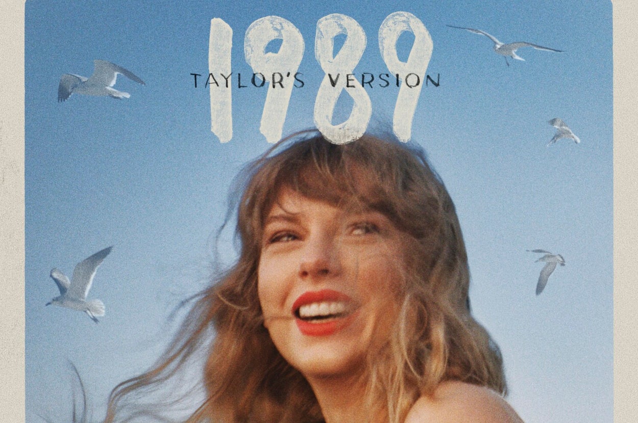 "1989 (Taylor's Version)" album cover.