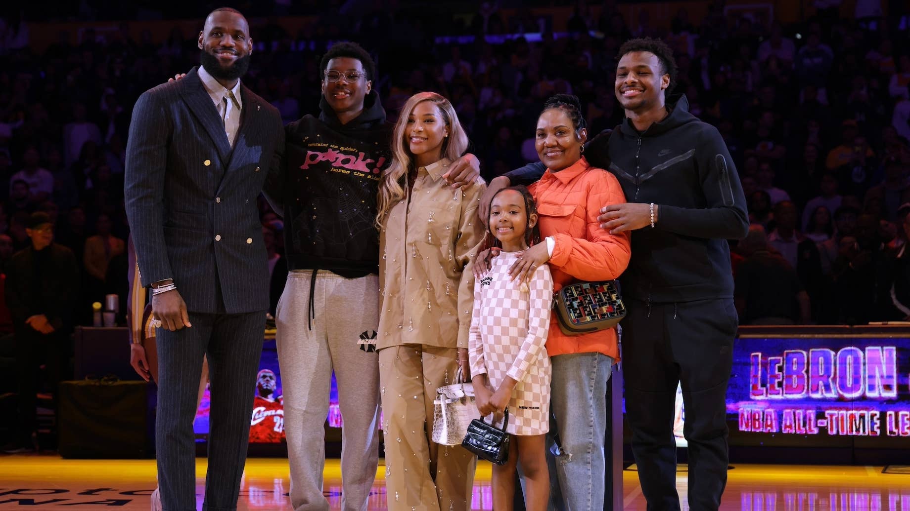 LeBron’s Wife and Kids Expertly Impersonate Him in Hilarious TikTok