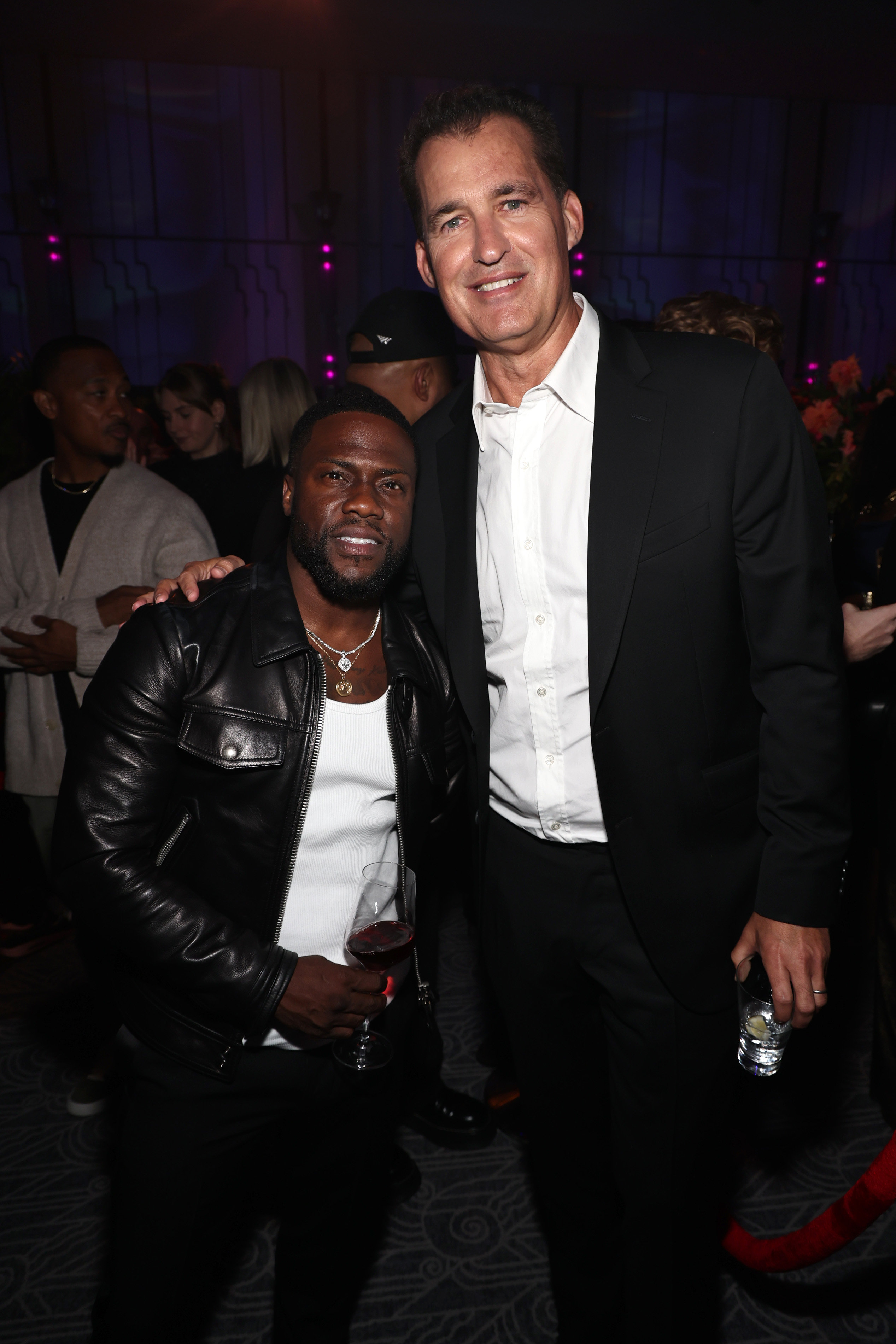 Kevin Hart with another gentleman