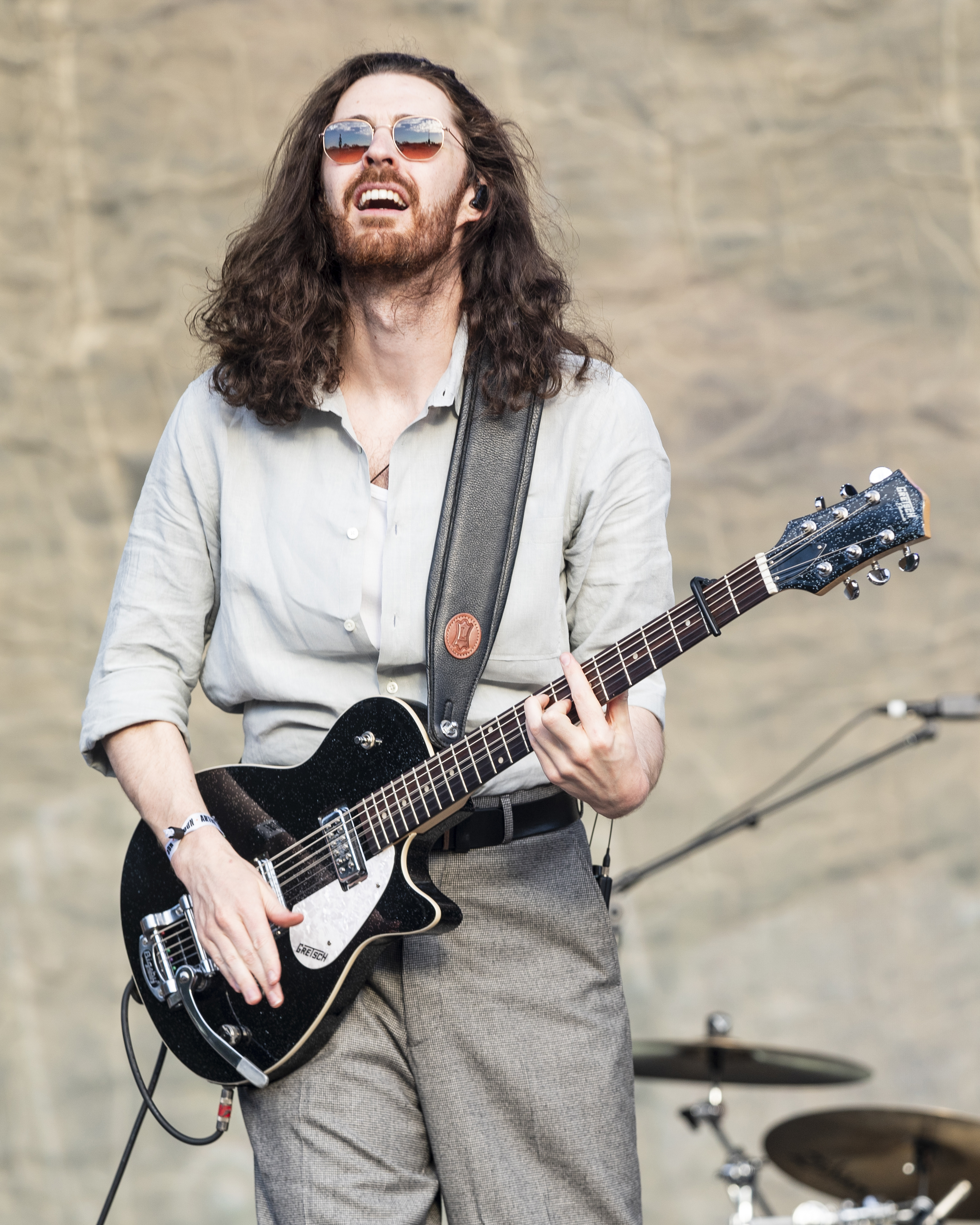 Hozier onstage