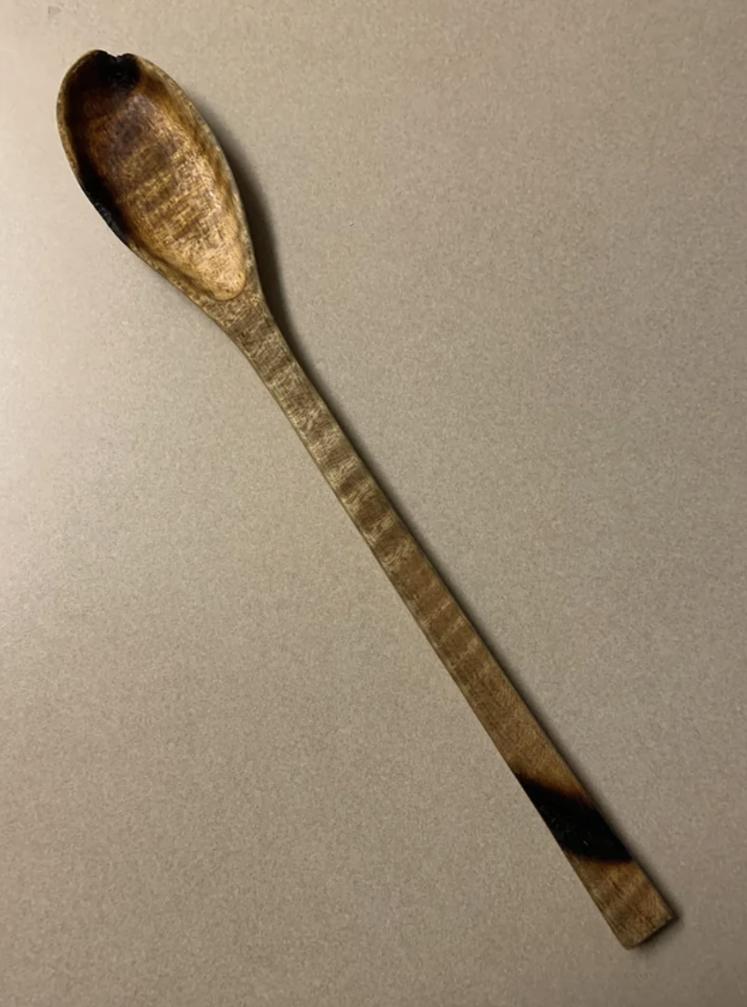 a broken spoon