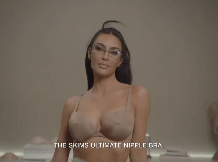 🚨, The SKIMS Ultimate Nipple Bra by @KimKardashian is available at SKIMS.COM  now. #SKIMS • (via skims/instagram) (Image shot by @pie