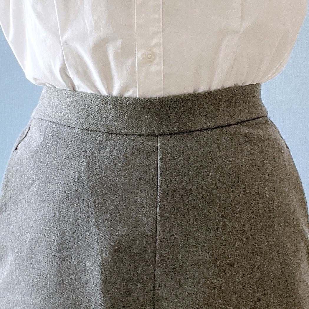 無印良品のオススメのスカート「ストレッチ起毛フレアスカート」