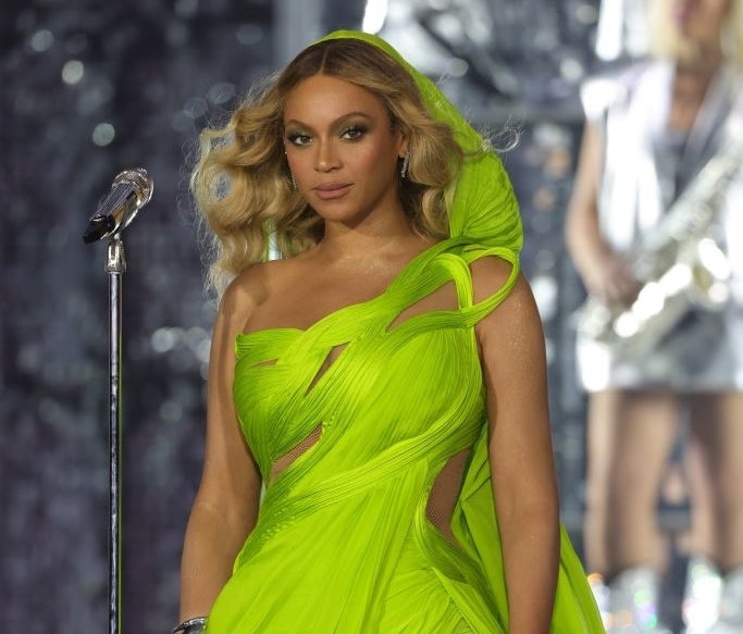 closeup of beyonce on stage