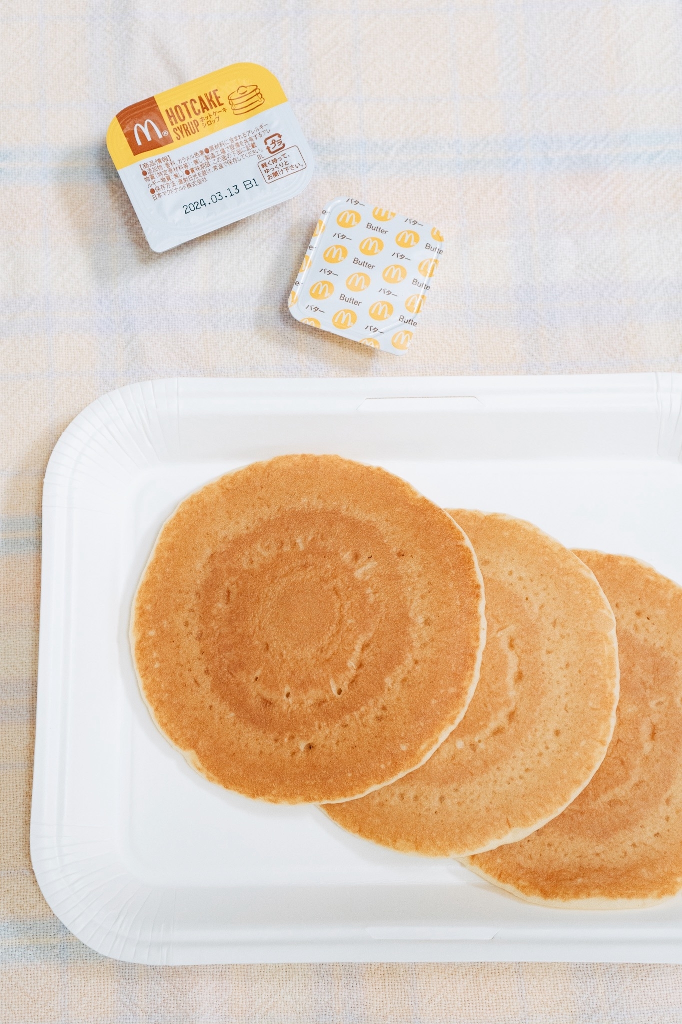 マックのオススメグルメ「ホットケーキ セット」