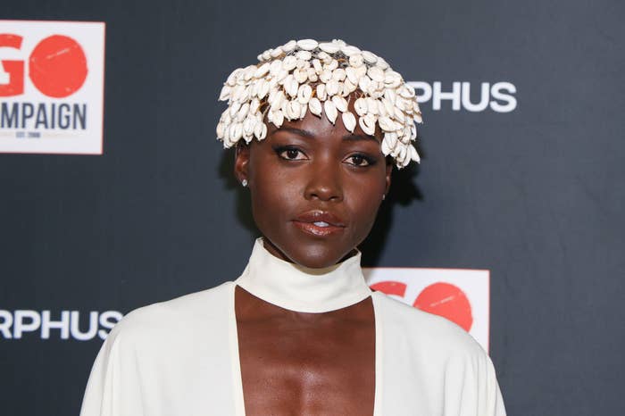 Closeup of Lupita Nyong'o