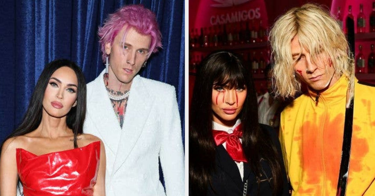Megan Fox And MGK Kill Bill Costume Reactions Megan Fox And MGK Kill Bill Costume Reactions