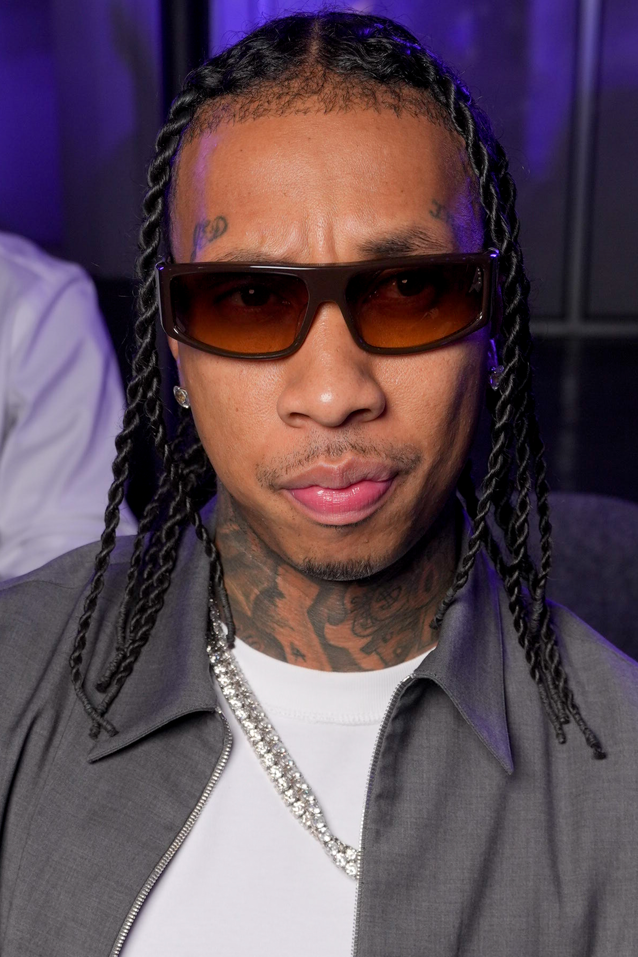 closeup of tyga