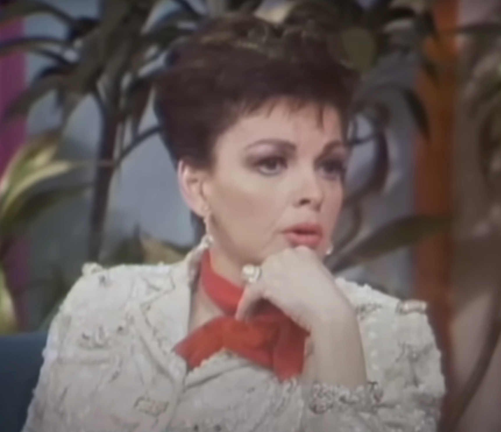 Closeup of Judy Garland