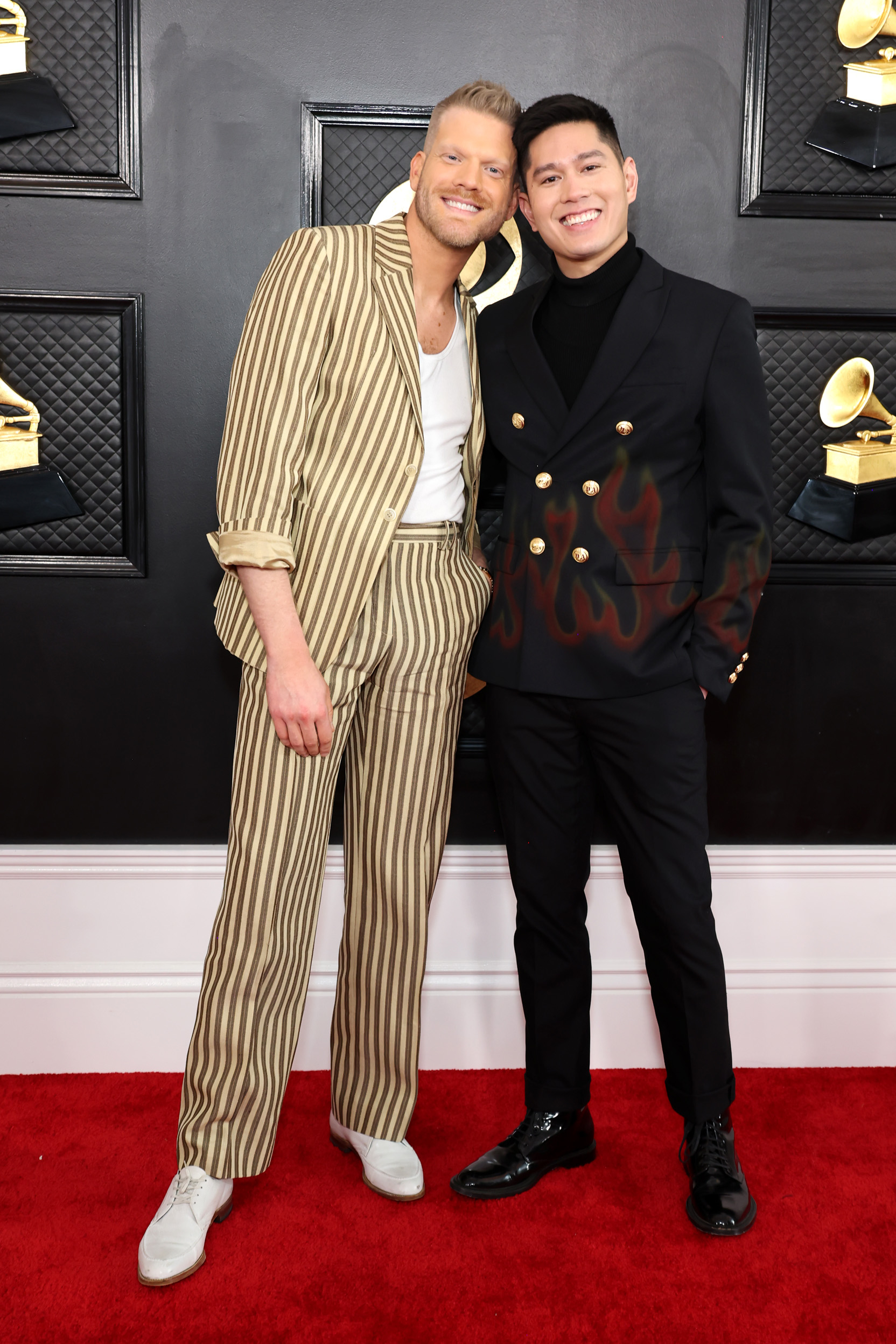two couple on the red carpet