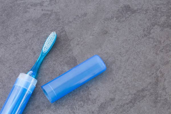 a toothbrush in a case