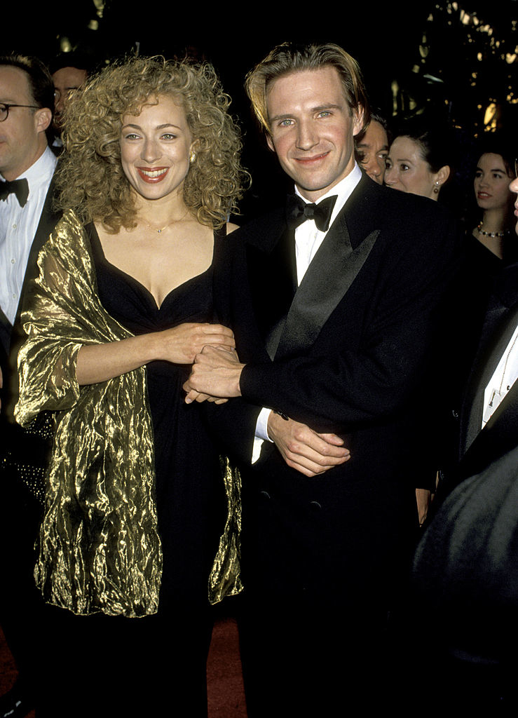 Alex Kingston and Ralph Fiennes