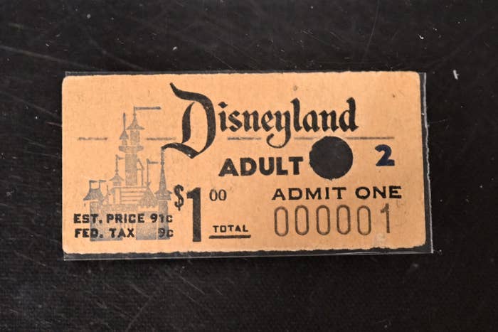 Disneyland ticket