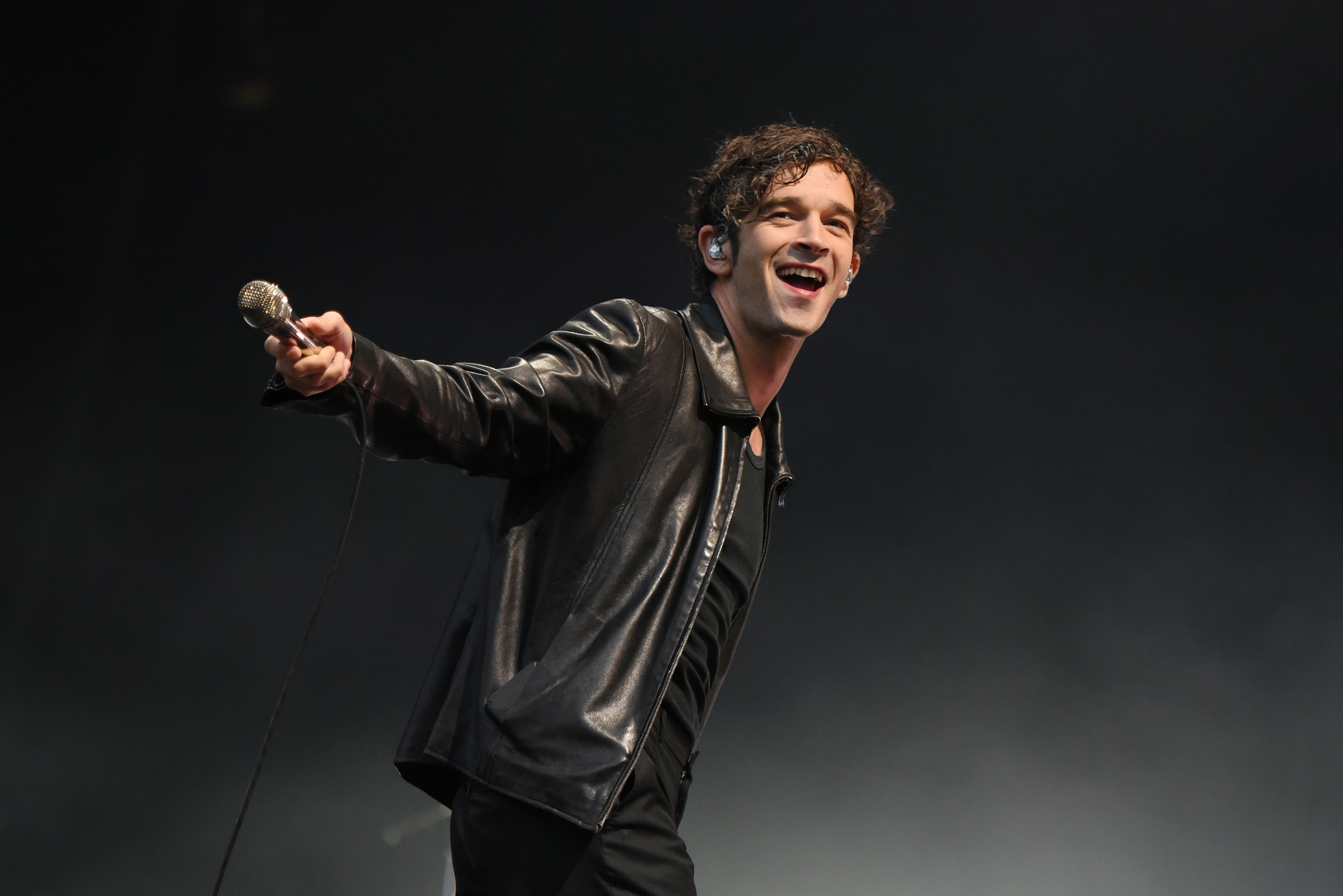Matty Healy onstage