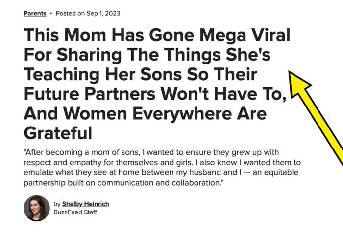 &quot;This mom has gone mega viral for sharing the things she&#x27;s teaching her sons so their future partners won&#x27;t have to, and women everywhere are grateful&quot;