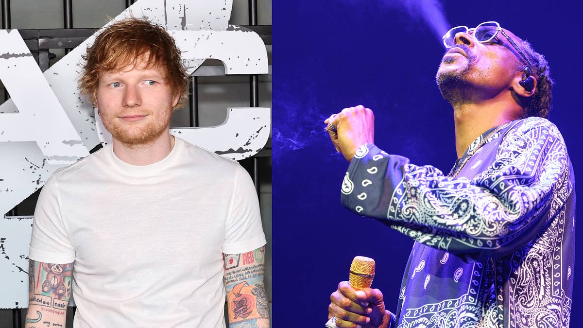 The Melbourne smoke session in question included Ed Sheeran, Russell Crowe, and Snoop Dogg.