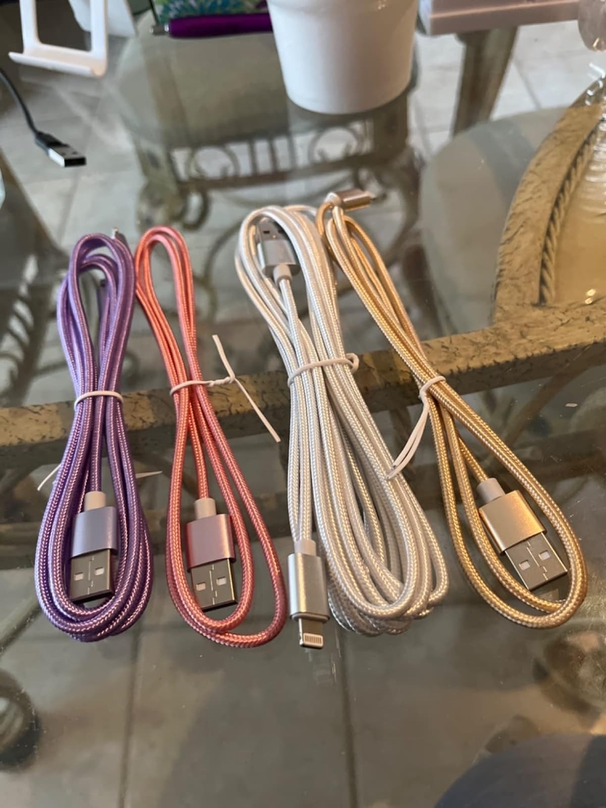 Reviewer&#x27;s photo of the cords