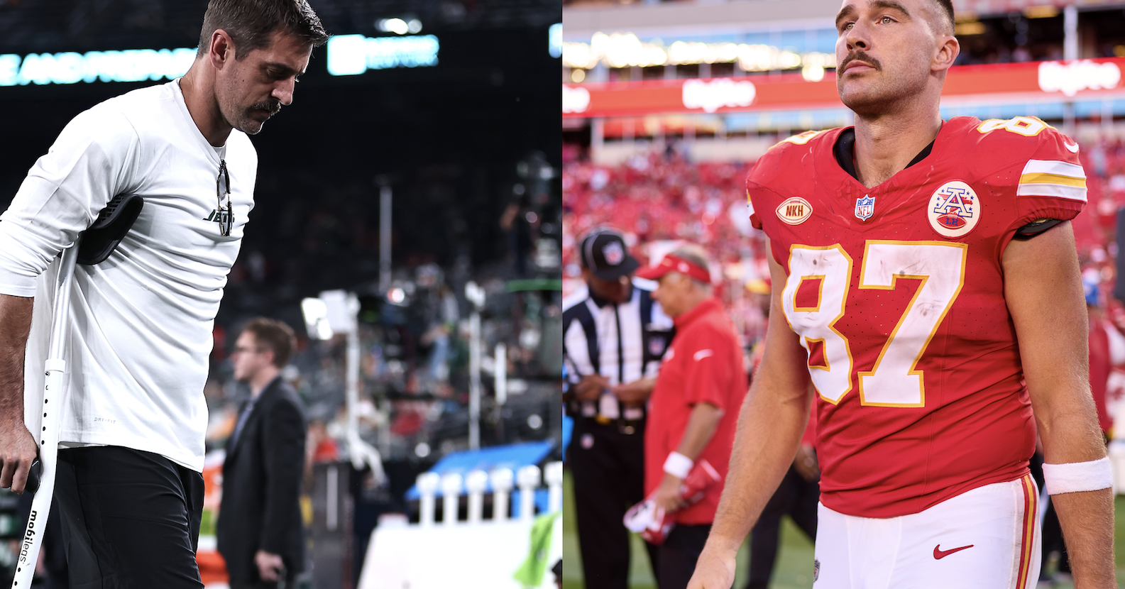 Aaron Rodgers Dubs Travis Kelce 'mr. Pfizer' Over Vaccine Ads 