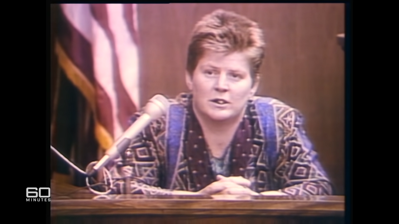 moore taking the witness stand