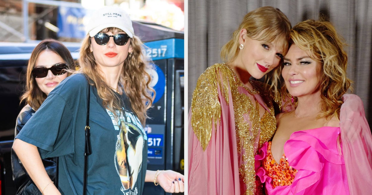 Here’s Why It’s Notable And Sweet That Taylor Swift Was Seen Wearing A Shania Twain “Any Man Of Mine” T-Shirt