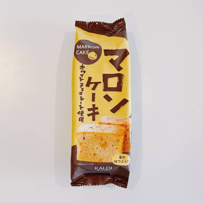 カルディのオススメのスイーツ「マロンケーキ」