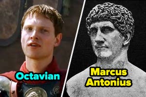 Octavian and Marcus Antonius