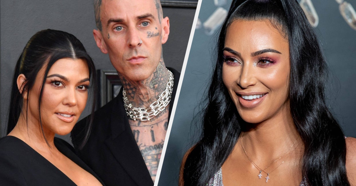 Travis Barker Denied That Kim And Kourtney Kardashian Are Feuding Over Him