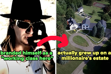 Kid Rock branded himself as a "working class hero," but he actually grew up on a millionaire's estate