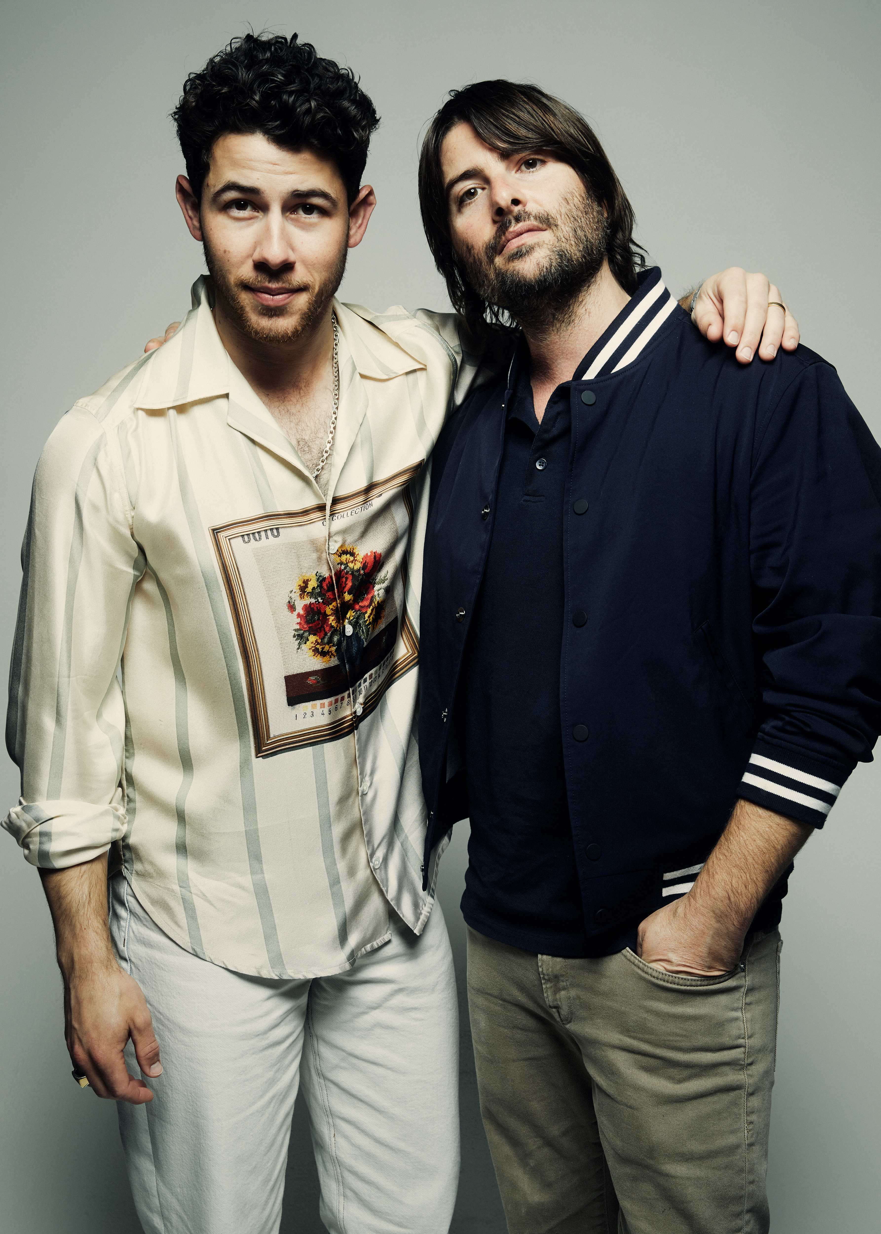 Nick Jonas and Robert Schwartzman