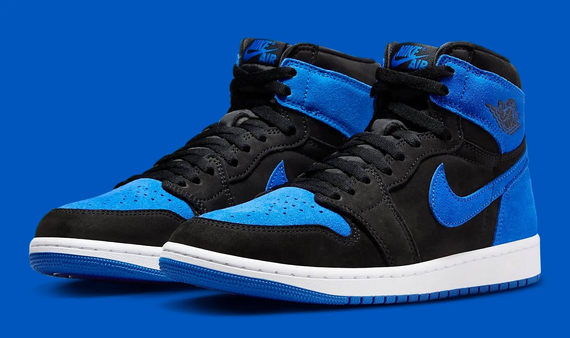 1985 Royal 1s Nike OG 1985 Air Jordan Royal Black Blue Rare 