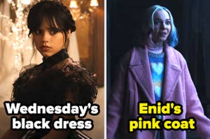 wednesday and enid from netflix's wednesday