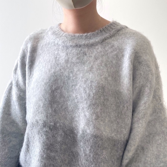 ニコアンドのオススメのトップス「[MODE NORM CORE]グラデーションシャギーニット」