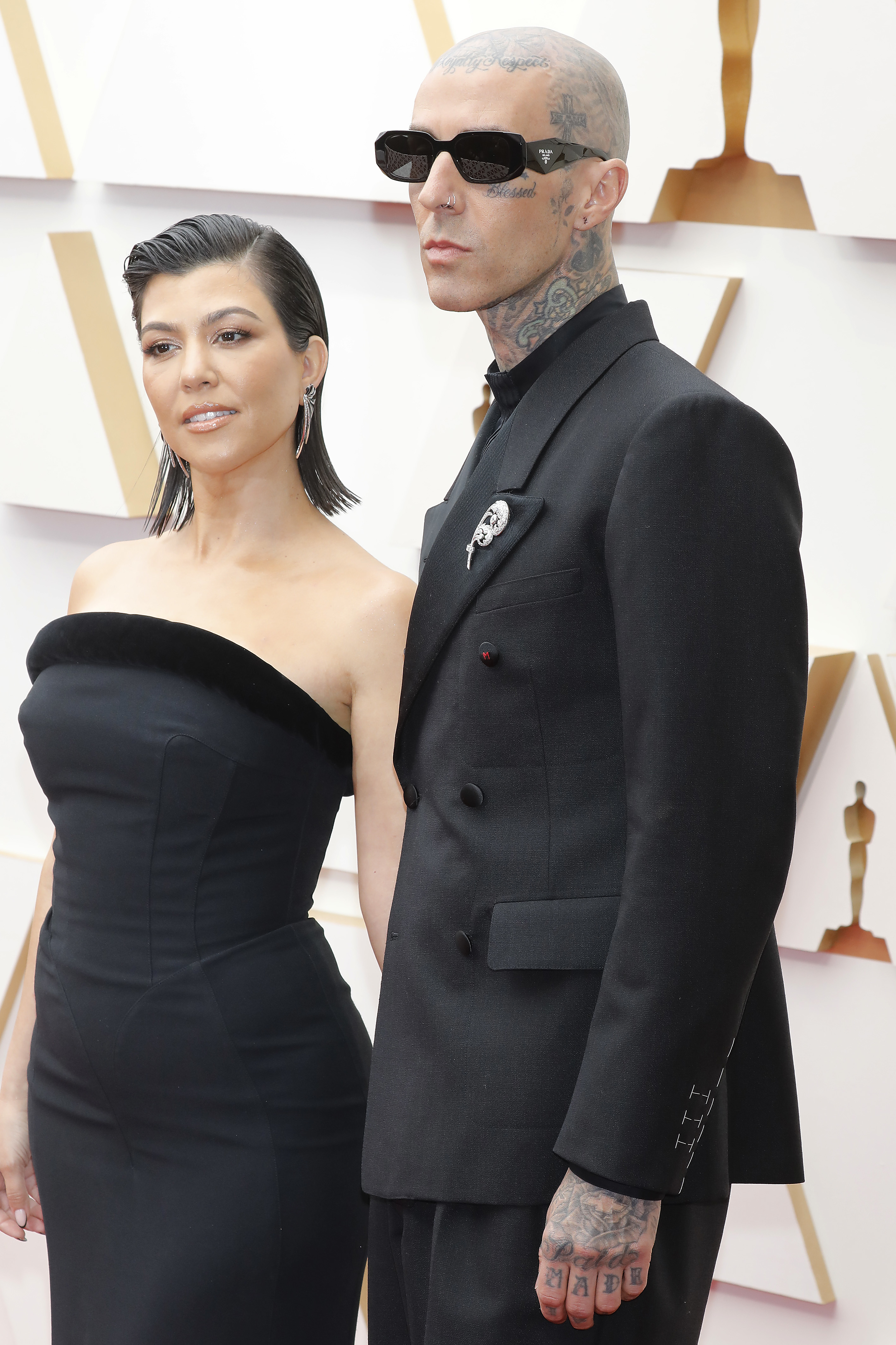 closeup of travis and kourtney