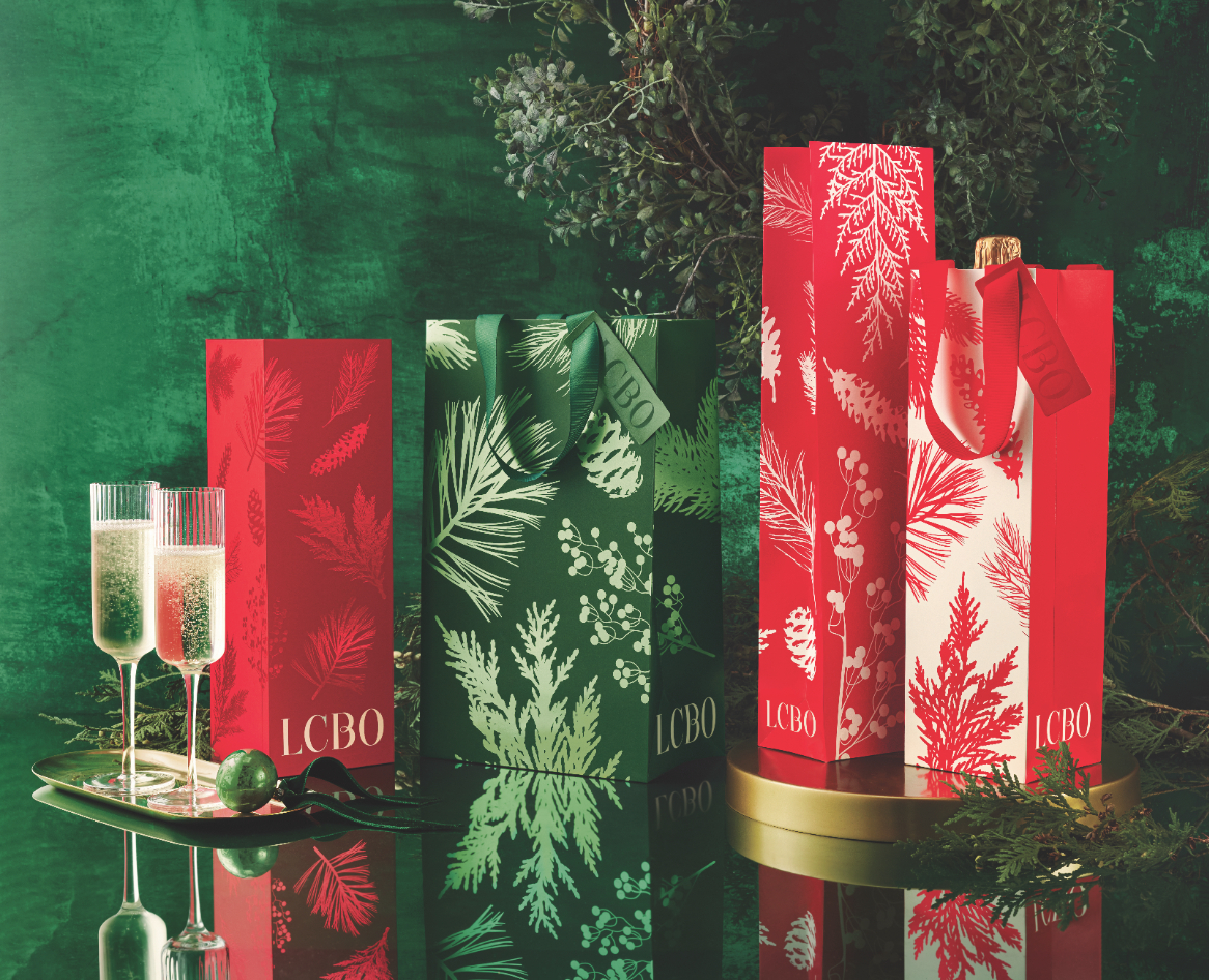giftwrapped bags