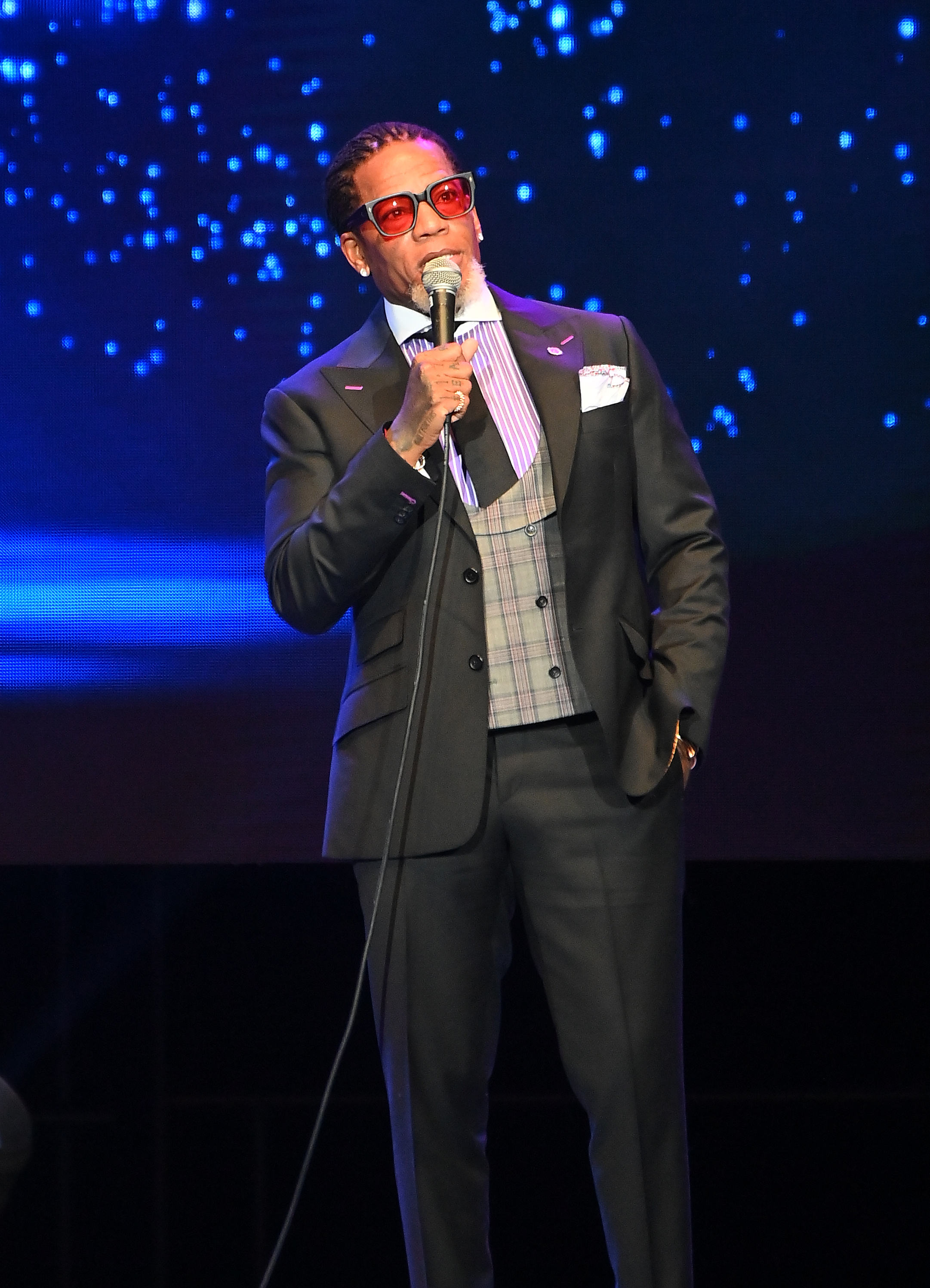 D.L. Hughley onstage