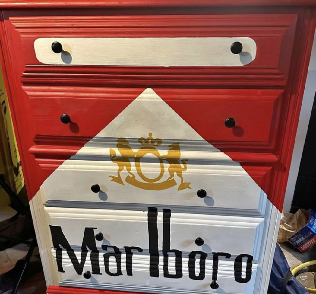 A Marlboro dresser