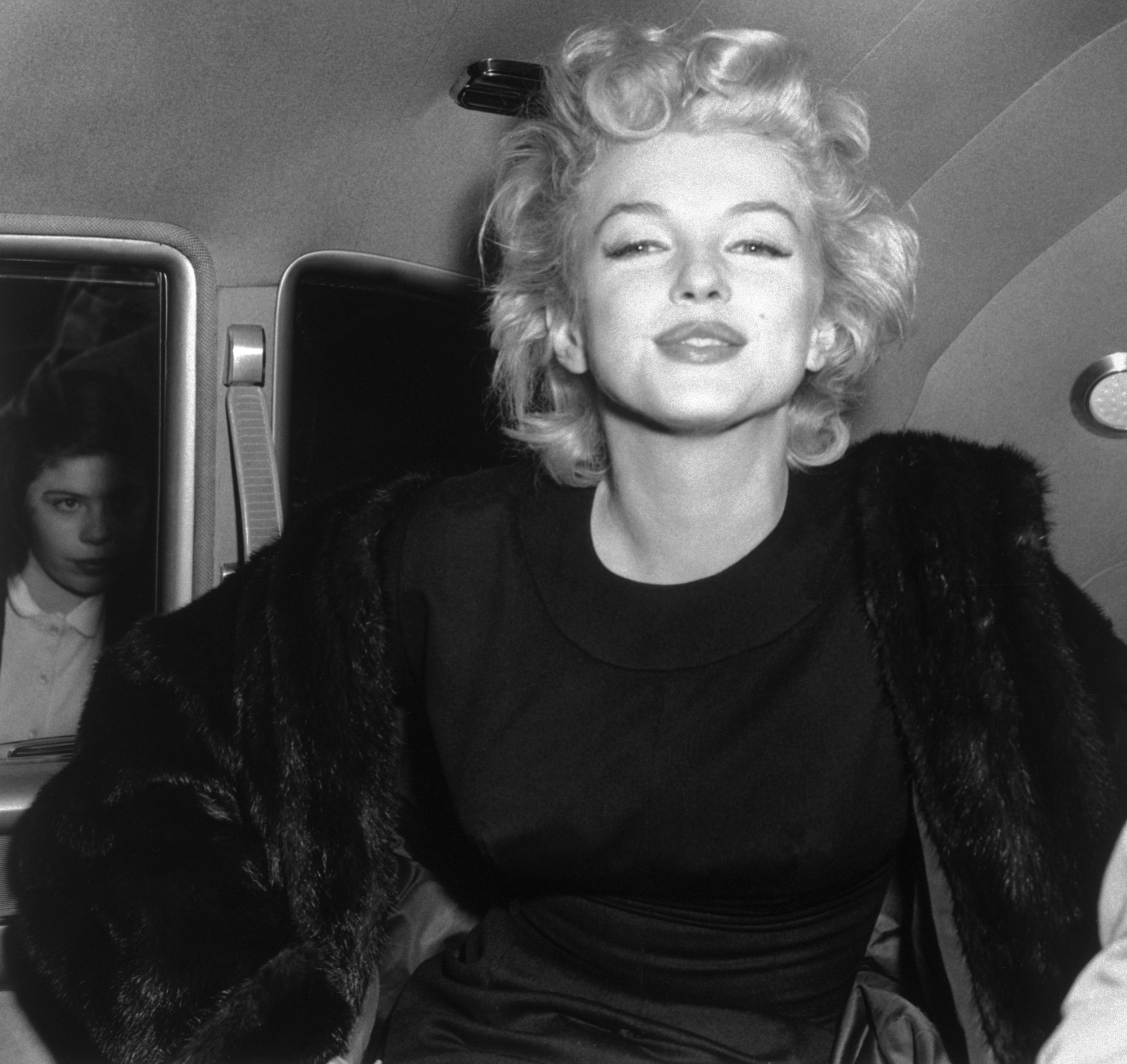 Closeup of Marilyn Monroe