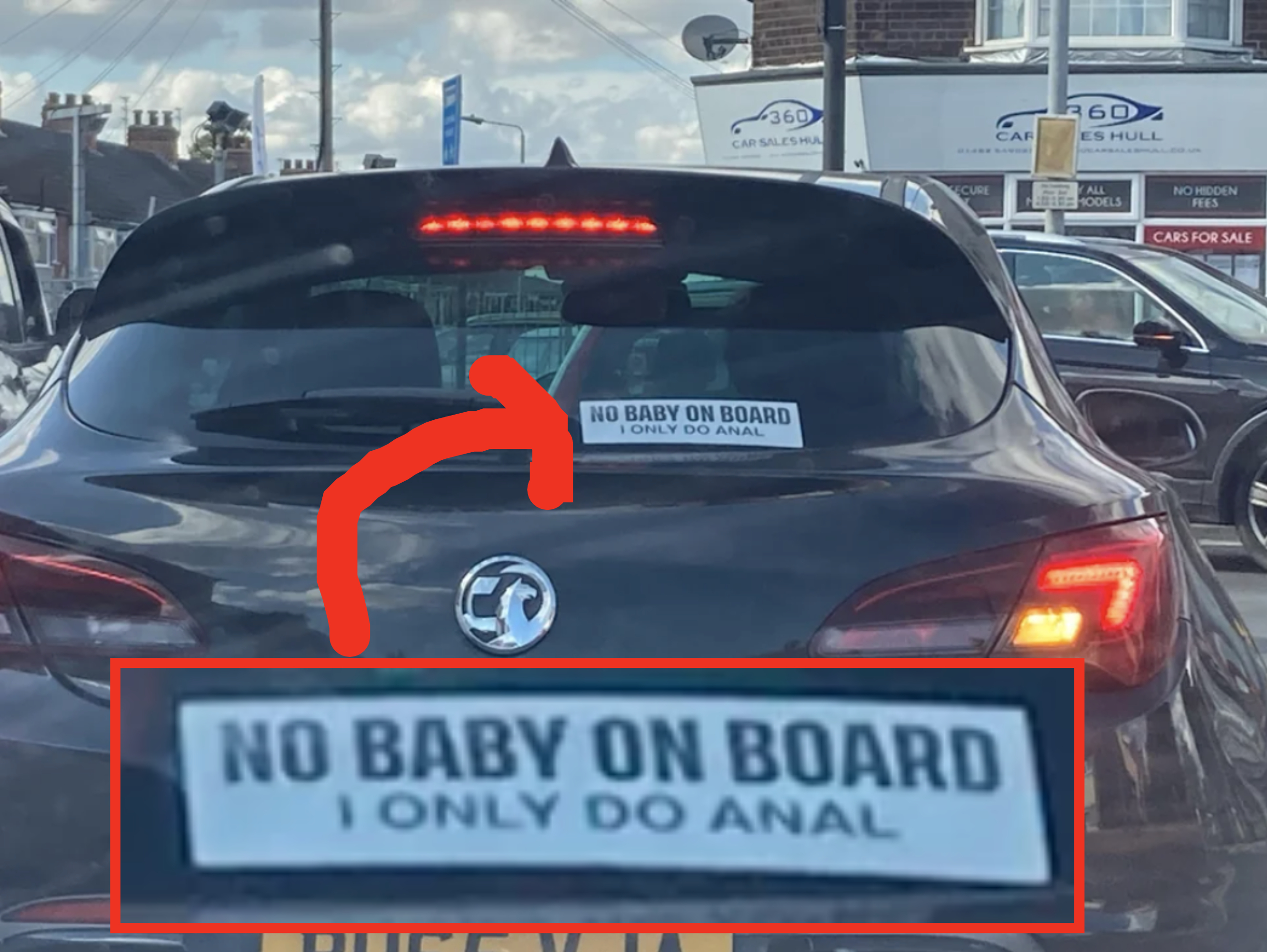 &quot;No baby on board, I only do anal&quot;