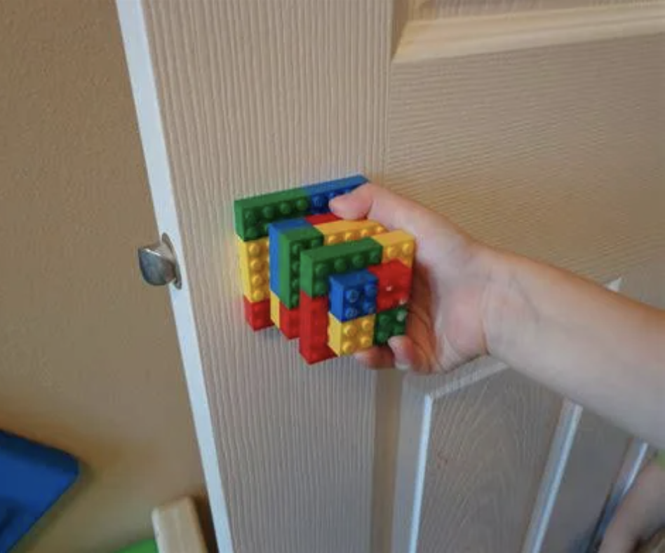 door handle is a lego build